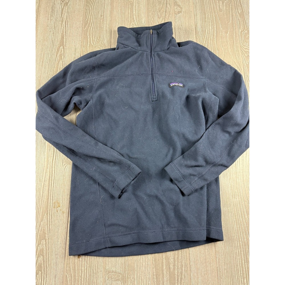 Patagonia Women’s Medium Jacket 1/4 Zip Black Fleece Long Sleeve Better Sweater